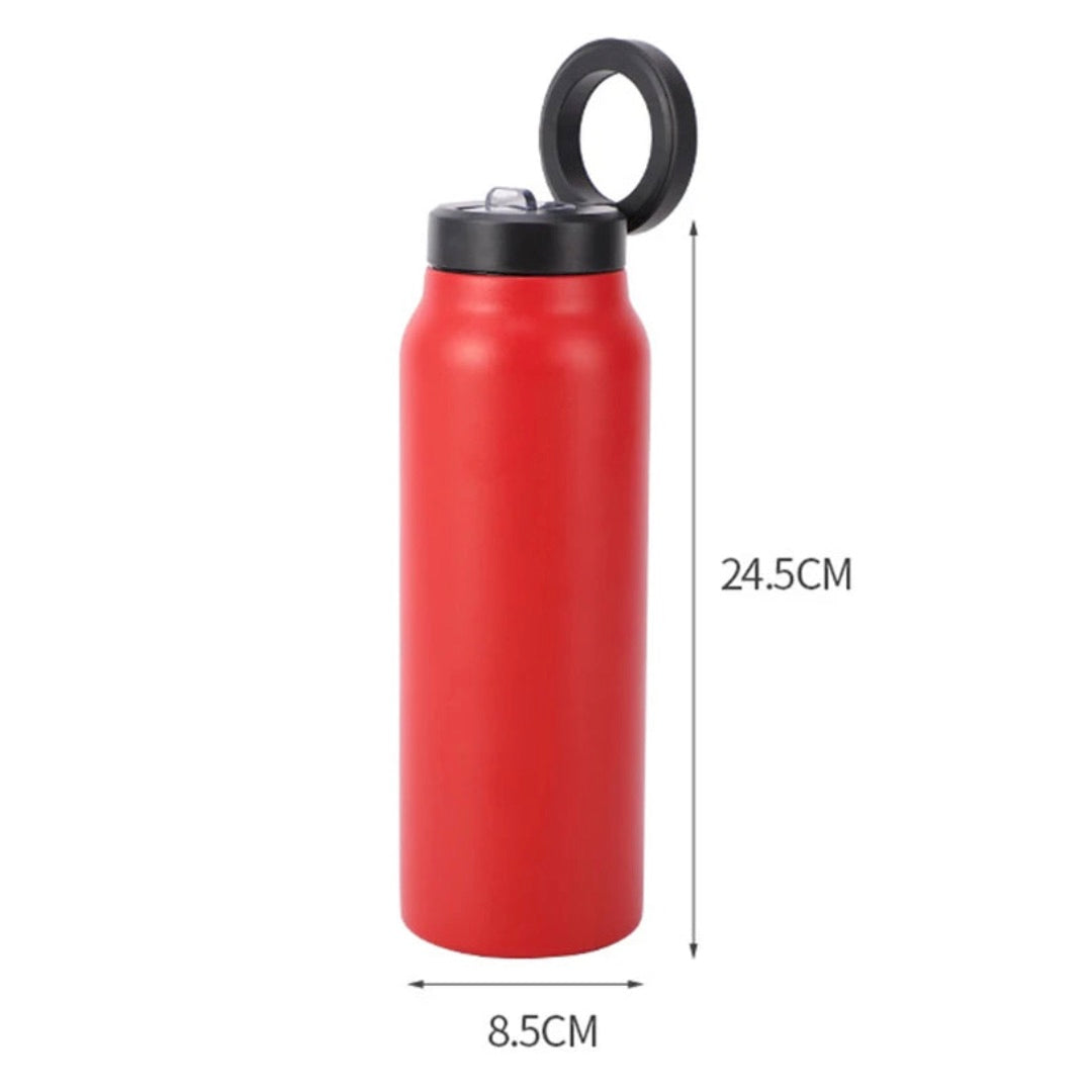MagSip Water Bottle + Free Magnetic Booster Ring For iPads & Android