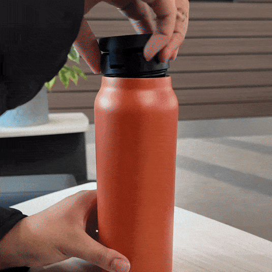 MagSip Water Bottle + Free Magnetic Booster Ring For iPads & Android